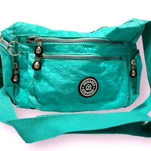 Aqua Blue Shoulder Bag